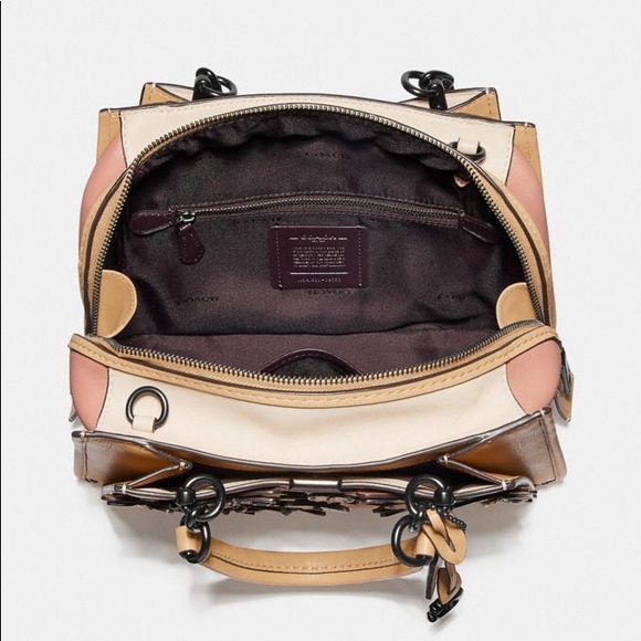 Rare Coach Dreamer With Butterfly Snakeskin Detail - Picture 2 of 3